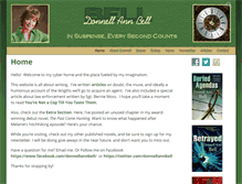 Tablet Screenshot of donnellannbell.com